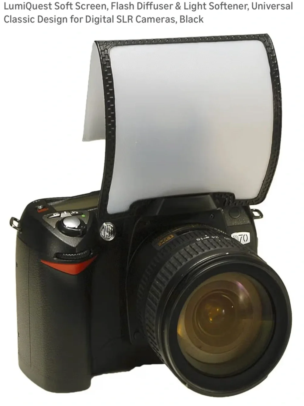 LumiQuest Soft Screen Light Diffuser in Black